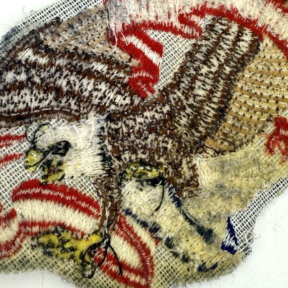 VTG Lot Of 2 TOURING AMERICA with Eagles Iron On Biker Patches - Picture 6 of 9